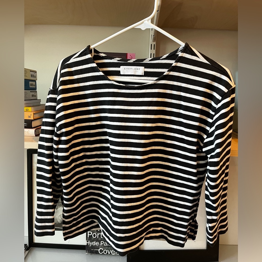 Everlane striped shirt